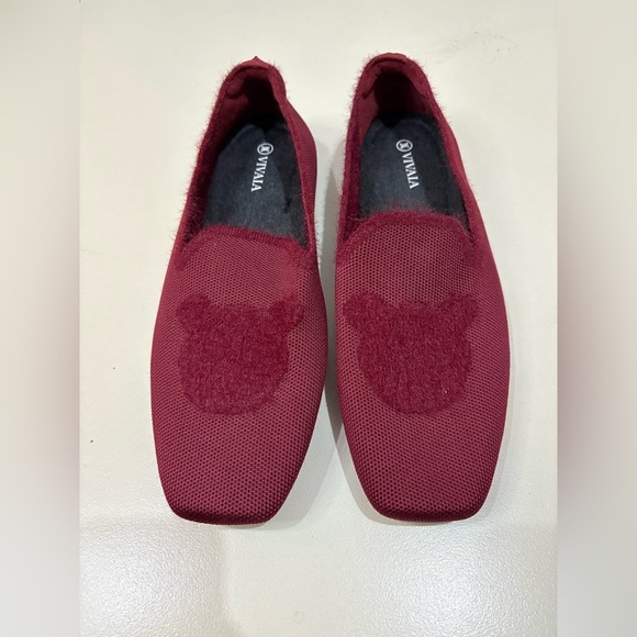vivaia Shoes - Vivaia NWOB Square-Toe Faux Mink-Knit Loafers EU43